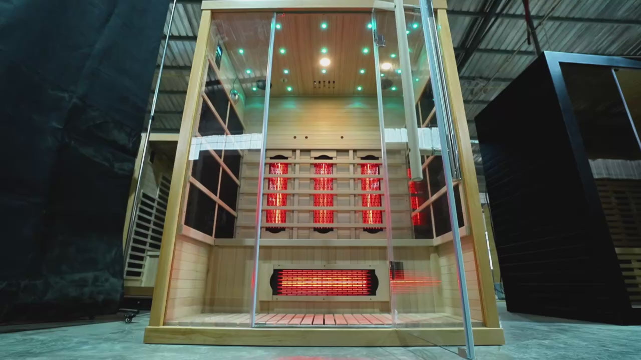 Load video: Discover how infrared sauna therapy can help you relax, recover, and restore balance in your daily routine.